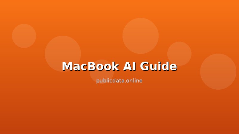 MacBook AI选购指南